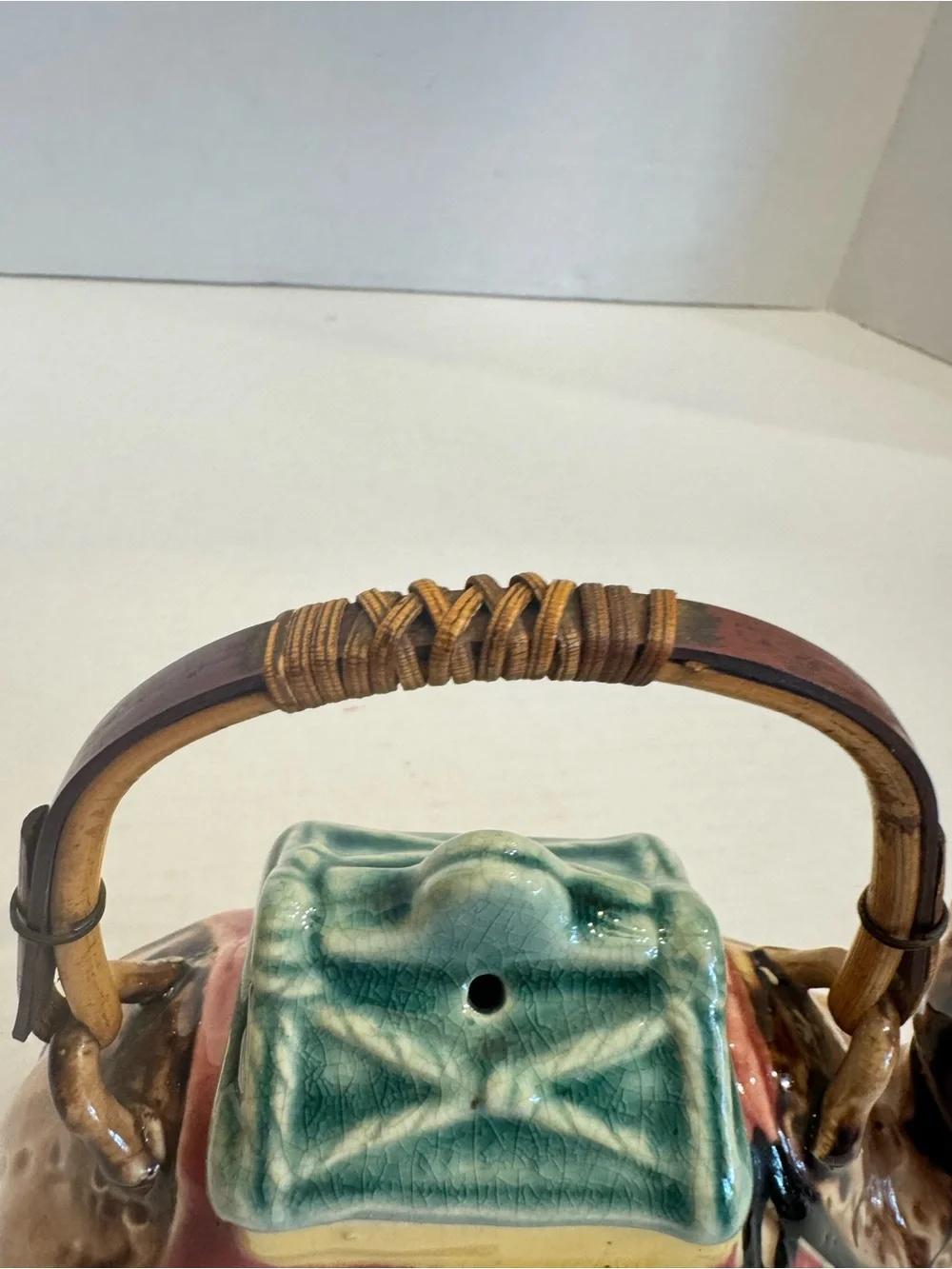 Arabian Caravan Camel Decorative Ceramic Pottery Teapot Vintage Made in Japan